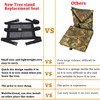 Huntury Tree Stand Seat Replacement for Hunting, Lightweight Mesh Replacement