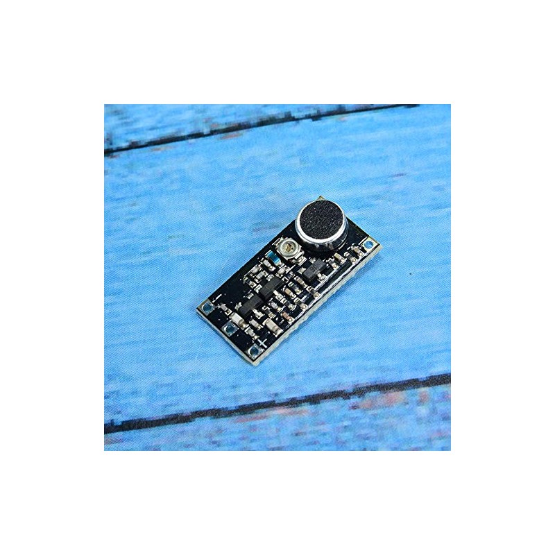 Comimark 1Pcs FM Transmitter Wireless Microphone Surveillance Frequency 88-108MHz Top