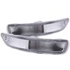 ANZO USA 511017 Clear Lens Front Bumper/Turn Signal Light Set