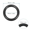 QUARKZMAN Nitrile Rubber O-Rings 35 mm x 25 mm x