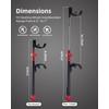 Dodomes Steering Wheel Lock Anti-Theft Heavy Duty Secure Car Device,
