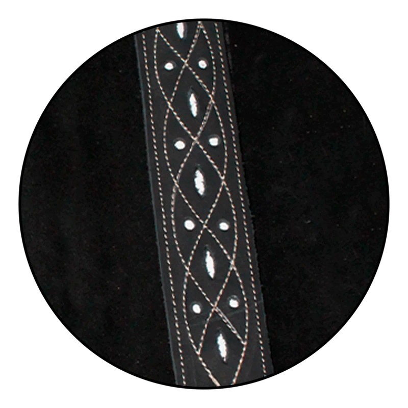 Polainas Charras De Carnaza Cortas