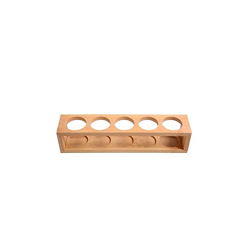Natural Aroma Oil Stand, Natural Bamboo Essential Oil Holder for