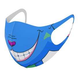 [igsticker] デザイン マスク ２枚セット ポリエステル 洗える 布マスク 男女兼用 020880面白 ユニーク 猫