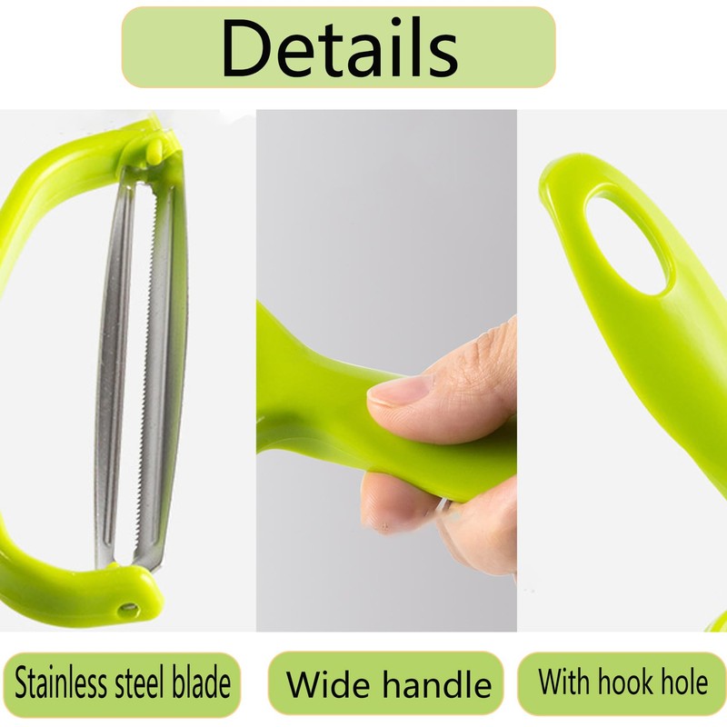 2 Pcs Cabbage Grater, Wide Mouth Vegetable Peeler, Potato Peelers