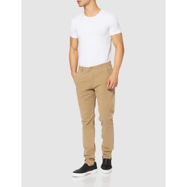 Dockers Men's Smart 360 Flex Alpha Skinny Trouser, New British Khaki, 31W 32L UK