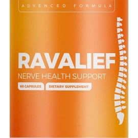 Ravalief Nerve Health Support Dietary Supplement 60 Capsules Genuine
