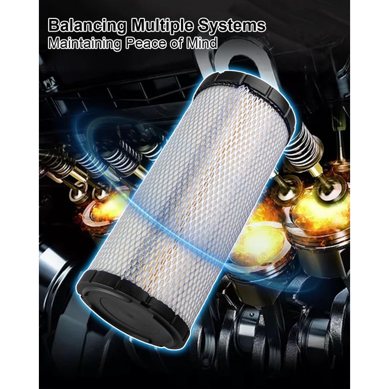 HUFEWU Filter Kit Fit for LS XG3140 Tractor Replace 40271228