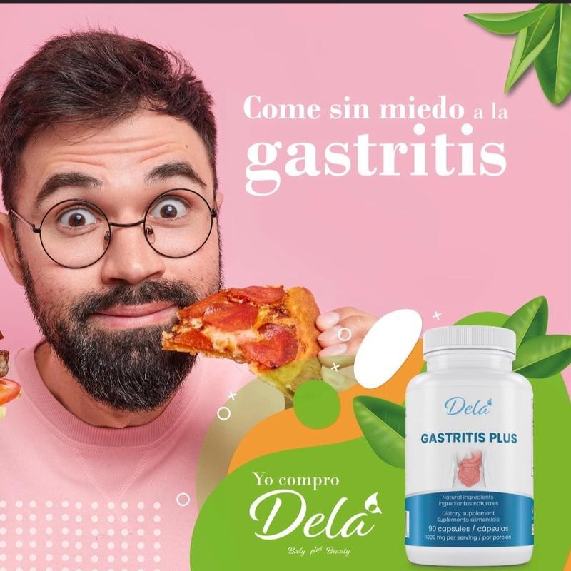 GASTRITIS PLUS. Supplement Healthcare Vitamin Edible