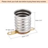 sourcing map Pack of 10 E10 Lamp Holder 19 x