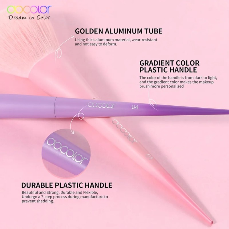 Docolor Dreaming In Coloridos 17 Pinceles De Maquillaje