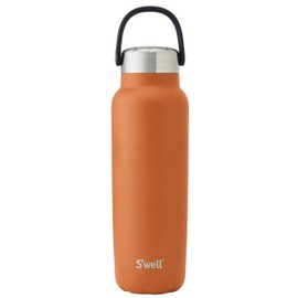 S'well Recycled Stainless Steel Explorer with Insulated Lid and Handle, 40oz, Carnelian, Triple Layered Vacuum Insulated Containers Keeps Drinks Cold for 54 Hours and Hot for 12