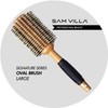 Sam Villa Signature Series Oval Nylon & Boar Bristle Round