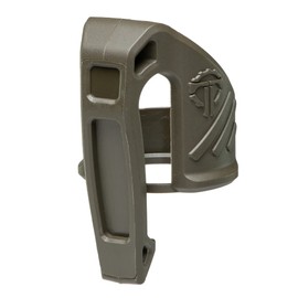 Thyrm Low Profile Carry Clip for Flashlight (LPC Clip, fits Many 1" Diameter Lights, Olive Drab) for Pocket or MOLLE Retention, Made in USA