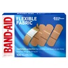 Band-Aid Brand Sterile Flexible Fabric Adhesive Bandages, Comfortable Flexible Protection