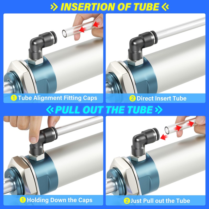 TAILONZ PNEUMATIC Clear 4mm or 5/32 inch OD 2.5mm ID