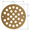 vouruna 4-Inch Screw-in Shower Strainer Drain Cover Replacement Floor Strainer
