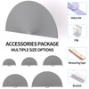 Myshade Arch Window Shades Half Circle Blackout Cellular Shades Cordless