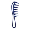 Ponik's - Comb with Wide Tines | Anti-Static Hair Comb | Plastic Comb | Professional Hair Comb | for All Hair Lengths | Detangling Comb | Blue