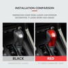 suupar Real Carbon Fiber Gear Shift Knob Trim Cover for
