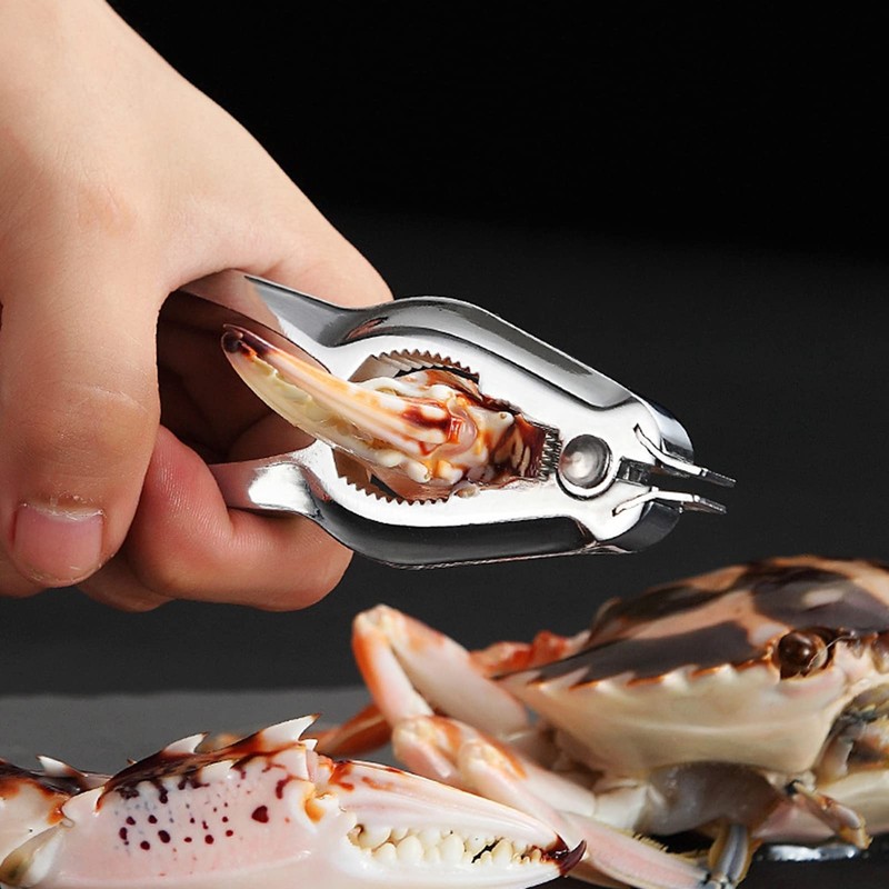 Sunicon Seafood Opener, Multi Functional Zinc Alloy Crab Pliers Nut