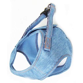 ONS Cotton Denim Soft Harness Light Blue Small