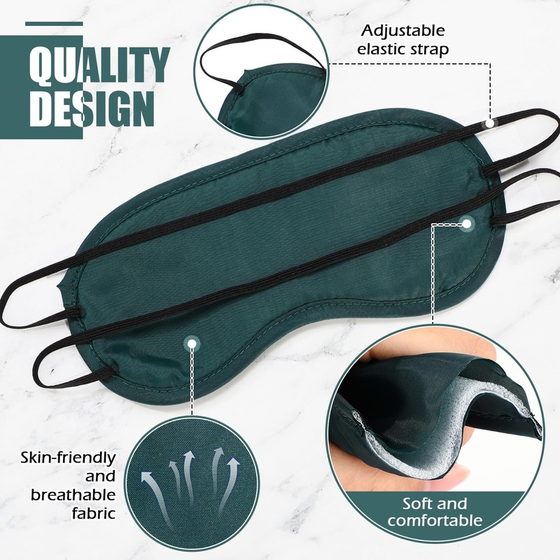 Tarpop 200 Pcs Eye Mask Sleeping Blindfold Eye Cover with