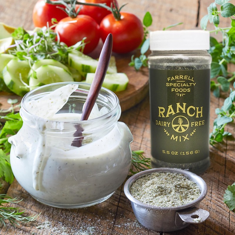 Dairy Free Ranch Mix by Farrell Specialty Foods – Dairy,
