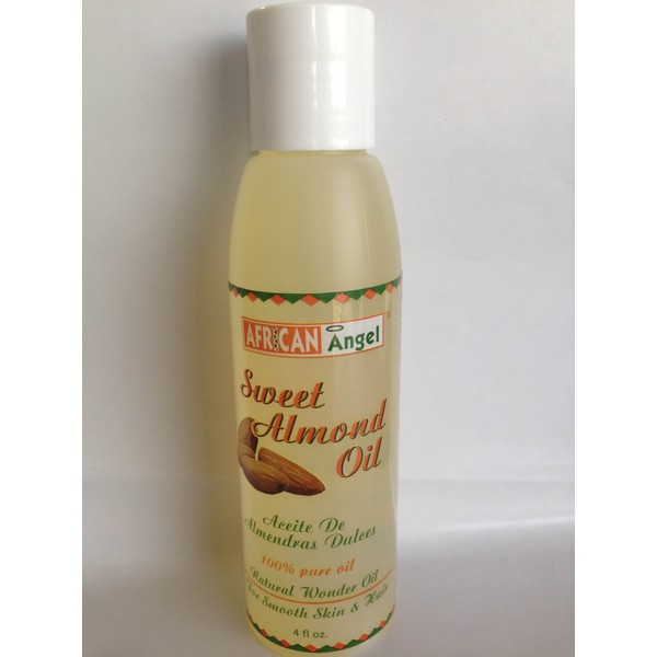 African Angel Sweet Almond Oil 4oz