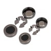 OoSsSoO 4cps Button cover Mens shirt Button covers Enamel craft