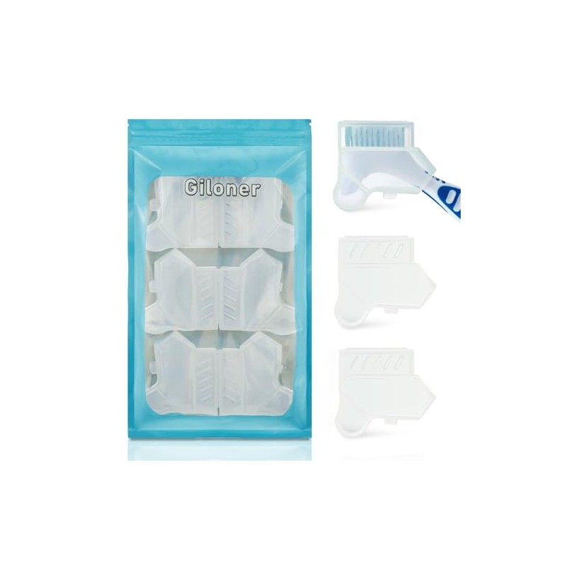 Juego de 3 fundas de cepillo de dientes con ventilación