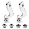 ANBOO 2PCS Alloy Bike Rear Derailleur Hanger Transmission Tail Hook