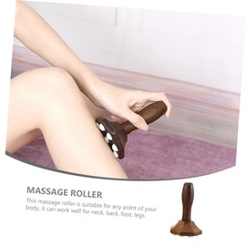 Ipetboom 3pcs Dry Brush Massage Tool Lymphatic Massager Wood Handle Body Massager