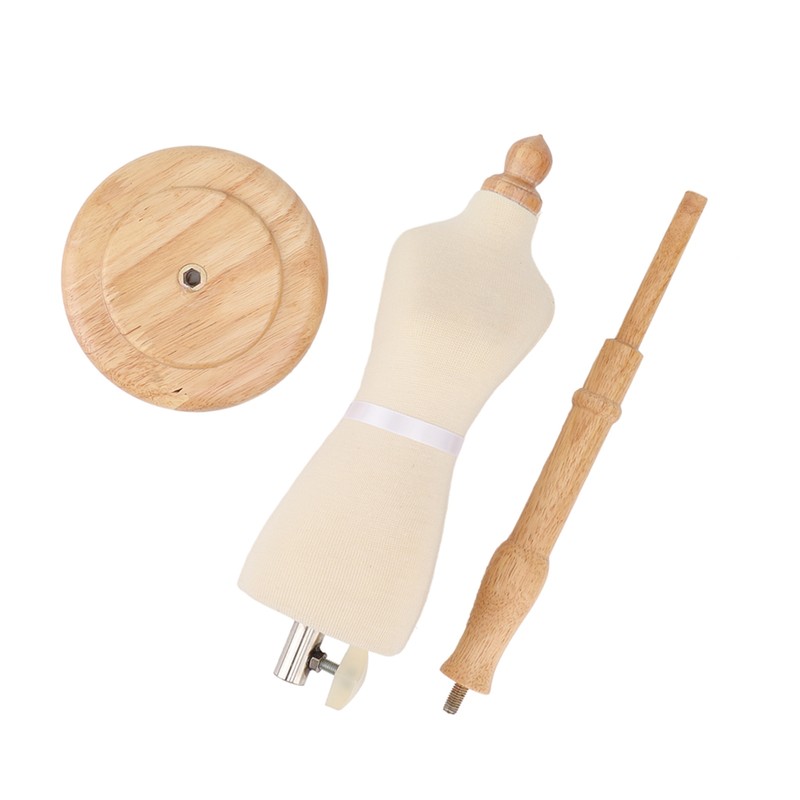 Female Dress Form Professional Beech Wood Durable Sewing Dress Form