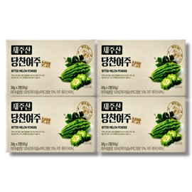 GBMS Jeju sweet bitter melon powder 30g x 2 cans, 4 boxes / 제주산 당찬여주 분말 30g x 2통 4박스