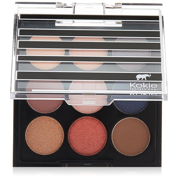 Kokie Cosmetics Eyeshadow Palettes, Master Essentials, 0.21 Ounce