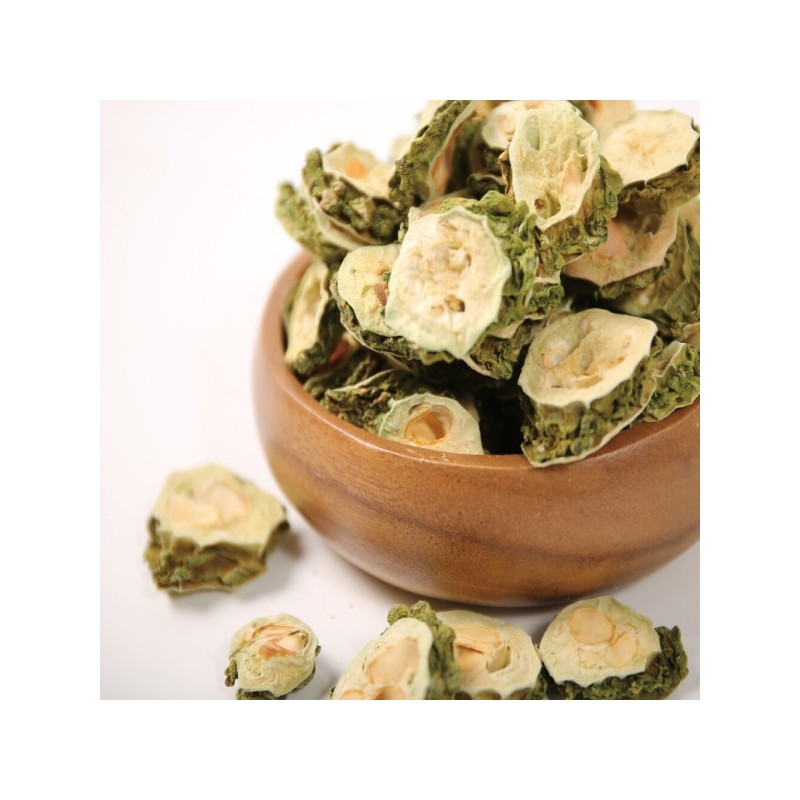 Dried bitter melon 500g dried bitter melon 5 cleanly washed