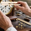 12pcs Brass Clock Hand Nut Assortment, Grandfather Clock Parts 5/6/10mm