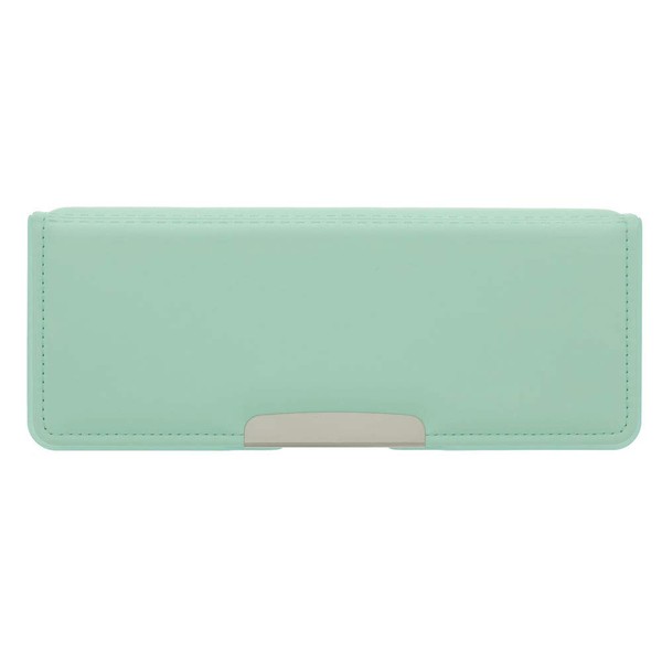 Sunstar Stationery S1313274 Pencil Case, Compact Fluffy, Yokopita Light Green