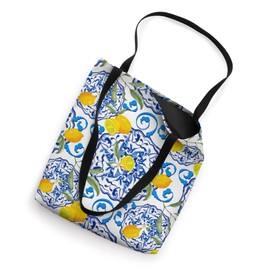 Sicilian,Italian,summer,tiles,citrus,mosaic,majolica art Tote Bag