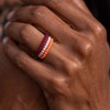 Enso Rings Stackable Beaded Silicone Wedding Ring – Hypoallergenic Unisex