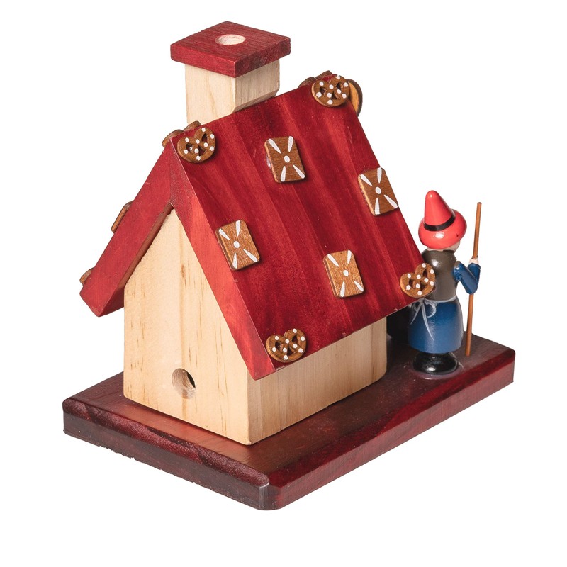 Wichtelstube-Kollektion Smoking House Incense Figurine Hansel and Gretel Incense House