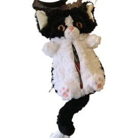 Yy Lindo Estuche For Lápices Con Forma De Gato ,.- C ..