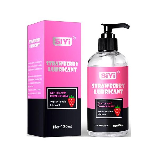 SIYI Lubricante ntimo Neutro Con Sabor a Fresa - Frmula