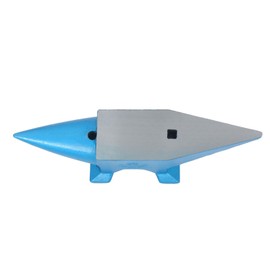 findmall 66Lbs Double Angle Steel Anvil Large Countertop and Stable Base High Hardness Rugged Cast Steel Anvil for Straightening, Hammering, and Shaping Workpieces