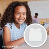 smartknitkids Seamless Sensibilidad Bralette 3 Pack, Blanco