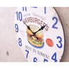 Akizuki Boeki HW20A111 Best HAMBURGER in Town, Antique MDF Wall