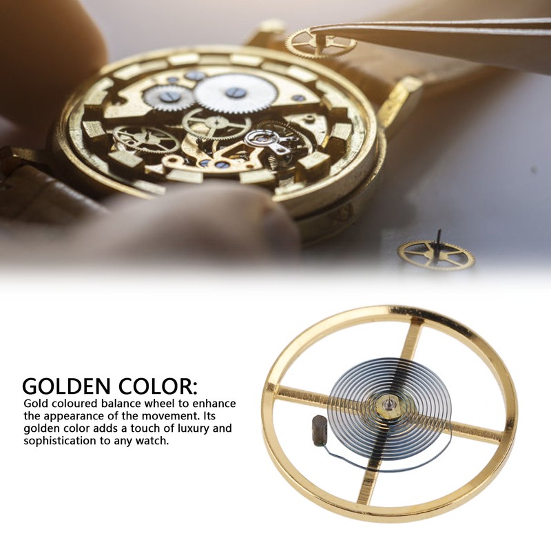 Watch Balance Wheel with Hairspring Replacement 3135 Watch Balance Wheel