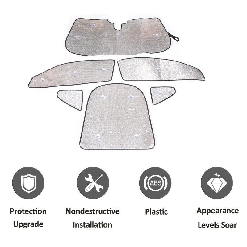 Xiaoerdian2020 For Jaguar F-TYPE 2013-2022 Full Window Sun Shade Sun