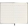 Moleskine Vertical Weekly Agenda 12 Months 2024, Agenda 2024, Size